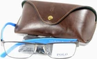 Polo Ralph Lauren PH1157 9050 Gunmetal / Blue Eyeglasses Frame 53-17-145 New. Price: $45.59.