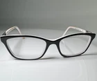 Ralph Lauren RA7044 1139 Eyeglasses Black White Cat 52-16-135 Frames Only Pre-owned. Price: $24.99.