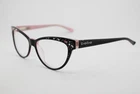 Bebe Bejeweled Bb 7024 Black Pink Authentic Eyeglasses 56-15 Pre-owned. Price: $85.00.