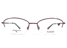 Flexon Eyeglasses Frames W3041 602 Shiny Wine Pink Oval Half Rim 52-18-135 New. Price: $48.01.
