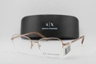 New Armani Exchange Ax 1045 6103 Gold Brown Authentic Frames Eyeglasses 53-18. Price: $89.38.