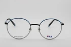 New Fila VFI093 COL.0Q46 Blue Palladium Eyeglasses Frames Unisex 51-19-140. Price: $95.99.