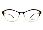 Tura Brilliance Eyeglasses Frames TE290 Brn Brown Gold Crystals 53-16-140 New. Price: $189.99.