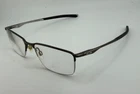 Oakley Eyeglasses Frames Only OX3218-0854 Half Rim Satin Lead 54-18-136 Pre-owned. Price: $44.88.