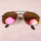 Ray-ban Italy RB3654 004 60MM Gun Metal Gray Aviator Sunglasses Frames Only Pre-owned. Price: $26.23.