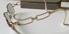 Charmant Line Art Xl 2044 Eyeglasses Pearl White 52 17-135 Gold Titan Frame Pre-owned. Price: $29.00.