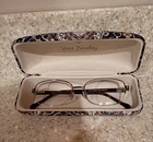 Vera Bradley Marian (tro) Eyeglasses Frame 51-16-135 Square Rim Read Description Pre-owned. Price: $39.00.
