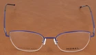 Morel Lightec Omicron Violet Half Rim Cat Eyeglasses Frames 53-18-140 New. Price: $119.95.
