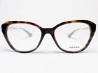 Prada VPR28S 2AU-1O1 Womens Eyeglasses Frames Havana Square Designer 52/16 140 New. Price: $99.99.