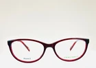 Laura Ashley Dianna 2 Wine Red Semi Cat Full Rim Eyeglasses 54-16-135 B:37 New. Price: $19.49.