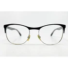 Ray-ban Rb 6412 2861 Black Silver Cat Eyeglasses Frames 50-18-145 Pre-owned. Price: $47.99.