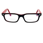 Ray-ban Rb 1535 3573 46-16-125 Black/red Full Rim Eyeglasses Frame H14829 Pre-owned. Price: $34.29.