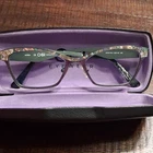 Ogi Evolution 4310/1814 Multicolor Full Rim Plastic Eyeglass Frames 52-18-145 Pre-owned. Price: $35.00.