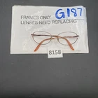 Hush Puppies H164 Eyeglasses Frames Size 51-16-135 G187 Pre-owned. Price: $12.74.