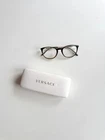 Versace 3227 Black Amber Acetate Plastic Full Frame Eyeglasses Pre-owned. Price: $32.09.