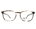 Adin Thomas Eyeglasses Frames AT-560 C2 Coffee Demi Striped Full Rim 52-18-140 New. Price: $94.08.