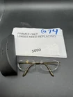 Silhouette 6657 00 6050 50-18-130 Brown Authentic Eyeglasses Pre-owned. Price: $60.52.