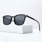 Tom Ford TF5928-D-B Designer Rectangular Sunglasses Black Gray 53MM New. Price: $129.00.