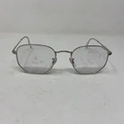 Ray-ban RB6448 2501 Hexagonal Eyeglasses Silver Metal Frames 51-21-145 AQ28 Pre-owned. Price: $54.00.