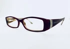 Versace Burgundy Tortoise Rectangular Glasses Italy Mod 3091-B 141 135 Pre-owned. Price: $92.75.