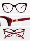 Carolina Herrera Cateye Eyeglasses Frames Black Red VHE897K Col 070 53-15-140 Mm New. Price: $99.00.