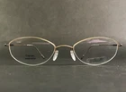 Silhouette Eyeglasses Frames 4269 80 6059 Matte Gold Brown Oval 51-19-135 New. Price: $199.99.