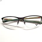 Ceo-v Eyeglasses CV627 Half Rim Drk Olive T6-07 Flexible 53-16-132 Frames New. Price: $68.95.