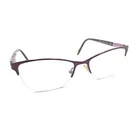 Safilo Emozioni 4379 OQ5 Matte Purple Half Rim Eyeglasses Frames 53-16 135 Pre-owned. Price: $69.99.