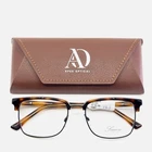 Success SS-503 Tortoise Gunmetal Square Full Rim Eyeglasses 53-18-145 B:40 New. Price: $39.99.
