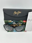 Maui Jim Polarized Sunglasses MJ801 02B Siren Song Black Tortoise Grey Nib New. Price: $349.99.