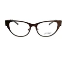 Rey JF2313 9482 Cat Eyeglass Frames 51-17-143 Burgundy Geometric New. Price: $249.99.