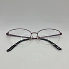 Saki Eyeglasses, Frames Only, MOD.410 Burgundy, 52-16-140, Handmade Japan Pre-owned. Price: $28.99.
