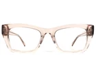 Dkny Eyeglasses Frames DK5021 265 Clear Pink Cat Thick Rim 51-20-135 New. Price: $54.99.
