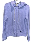 Pink Victorias Secret Purple Full Zip Hoodie Ladies Medium Logo Dog Pockets Pre-owned. Price: $16.48.