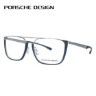 Porsche Design P8388 C57 Silver Clear Dark Blue Wellington Glasses Frame New. Price: $408.47.