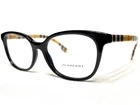 Burberry Eyeglasses Womens B2291 3757 Black Square Designer Frames 53/17 140 New. Price: $159.99.