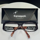 Vtg Daisy Fuentes Sol 107P 077 Womens Burgundy Black Oval Eyeglasses Frames Only Pre-owned. Price: $34.99.