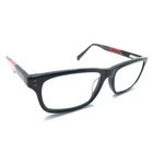 Nike 5535 001 Black Red Gray Rectangle Eyeglasses Frames 48-14 130 Kids Youth Pre-owned. Price: $59.99.