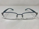 Jones New York Petite J136 Teal 48-17-135 Half Rim Metal Eyeglasses Frame NW79. Price: $64.00.