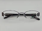 Lacoste LA12230 Pu 48+ 19-130MM Rectangle Half Rim Eyeglass (frames Only) Pre-owned. Price: $30.00.