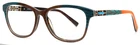 Coco Song Something New CV208 3 Blue Brown Womens Eyeglasses 54-16-140 B:41. Price: $109.99.