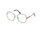 New Tom Ford FT5876-B 028 Shiny Rose Gold 56MM Authentic Eyeglasses 56-16-140. Price: $464.99.