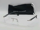 Armani Exchange Eyeglasses Frames Ax 1064 6020 56-17-145 Silver Read Description New. Price: $40.00.