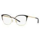 Tory Burch Ty 1076 3339 Shiny Gold/black Metal Cat-eye Eyeglasses 51MM New. Price: $101.12.