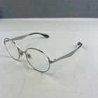 Ray-ban RB6343 2595 Silver Round Titanium Unisex Eyeglasses 47 19 140 Frame Only Pre-owned. Price: $46.98.
