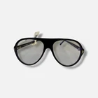 Tom Ford TF5012-B Men's Black Aviator Blue Light Blocking Glasses 53-14-140 New. Price: $154.33.