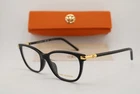New Tory Burch Ty 2124U 1709 Polished Black Gold Authentic Eyeglasses 52-17. Price: $118.15.