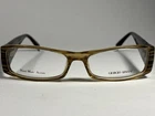 Giorgio Armani GA642 32B Vintage Eyeglasses Frame Brown Acetate Italy 125 Nos New. Price: $128.00.