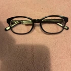 Juicy Couture JU101 Ojxf 49-17-135 Glasses Frames Black With Heart Only New. Price: $19.99.