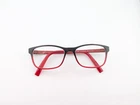 Esprit Eyeglasses Frames Only, ET17457, 50-15-135, Black/red Pre-owned. Price: $34.99.